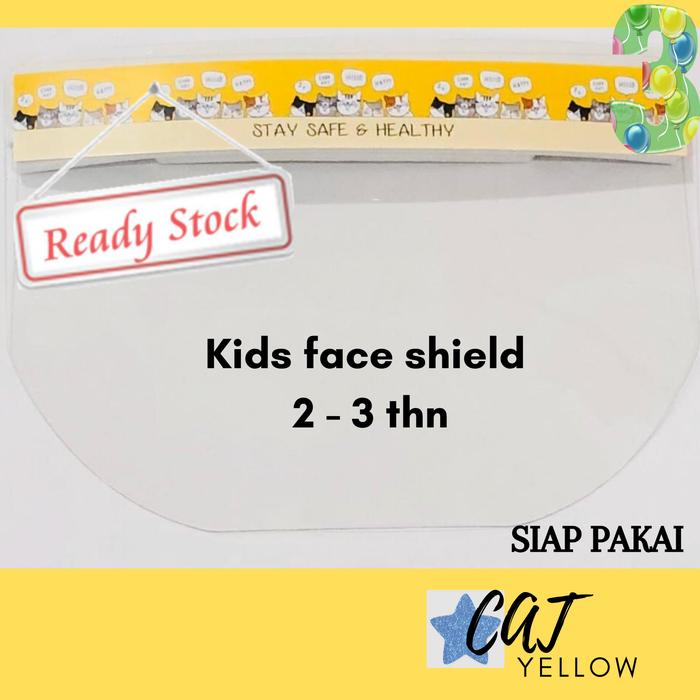 Gambar MASKER PELINDUNG WAJAH ANAK 03 ( CAT YELLOW 03) dari Life Trend undefined Tokopedia