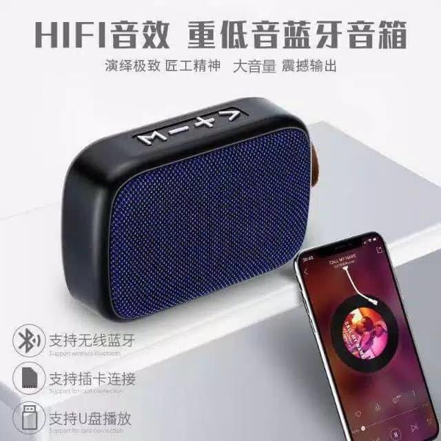 Gambar Speaker charge G2 MG2 portable bluetooth wireless high bass/ speaker a dari Jingga Acc Makassar undefined Tokopedia