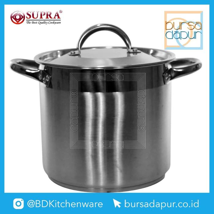 Gambar Supra Stainless Steel Horekaru Pot 12 qt dari Bursa Dapur Mall undefined Tokopedia
