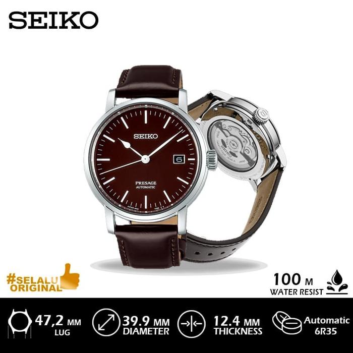 Stainless Steel Spb115j1 Jam Tangan Pria Seiko Presage Spb115j1