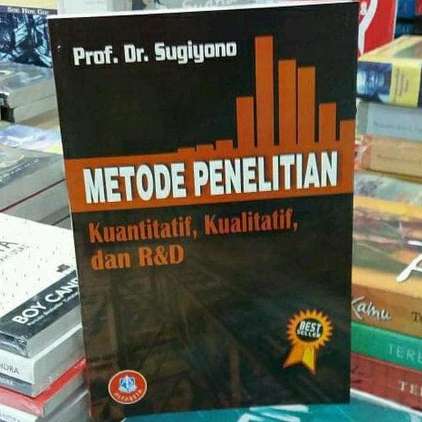 Jual Promo Buku Metode Penelitian Kuantitatif Kualitatif Dan R D Sugiyono Jakarta Barat Ridwan Galery 93 Tokopedia