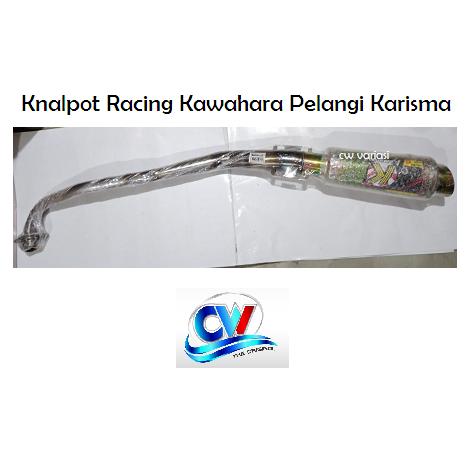 Gambar Knalpot Racing Kawahara Pelangi Karisma dari cw variasi undefined Tokopedia