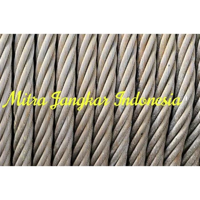 Jual Kawat Baja/Wire Rope/Kawat Seling Dia.60mm IWRC Ungalvanized ...