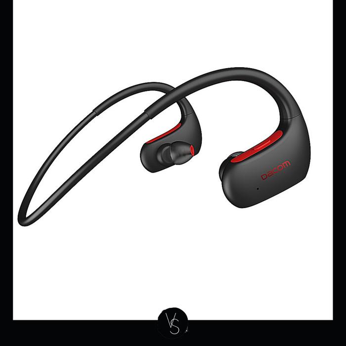 Gambar Dacom L05 Wireless Sports Bluetooth Headset - IPX7 Waterproof Earphone - Merah dari Vees Shoppe undefined Tokopedia