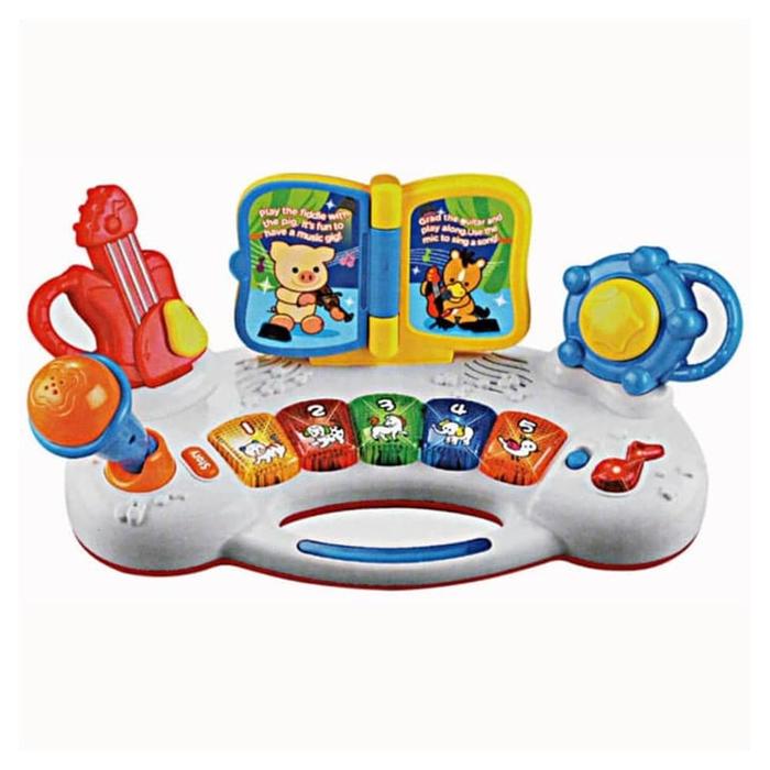 Gambar Tomindo Learn Piano - mainan musik anak mainan musik bayi dari TOMINDO undefined Tokopedia