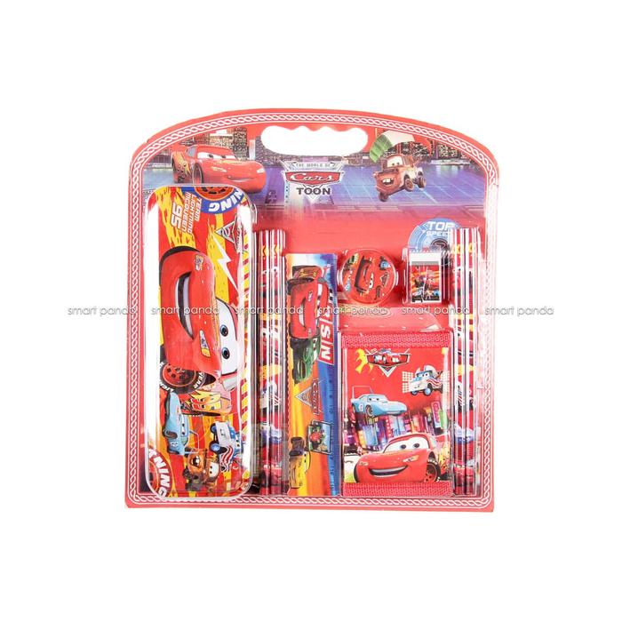 Gambar Study Set/Paket Alat Tulis Set Cars WS-1602 dari Smart Panda Shop undefined Tokopedia