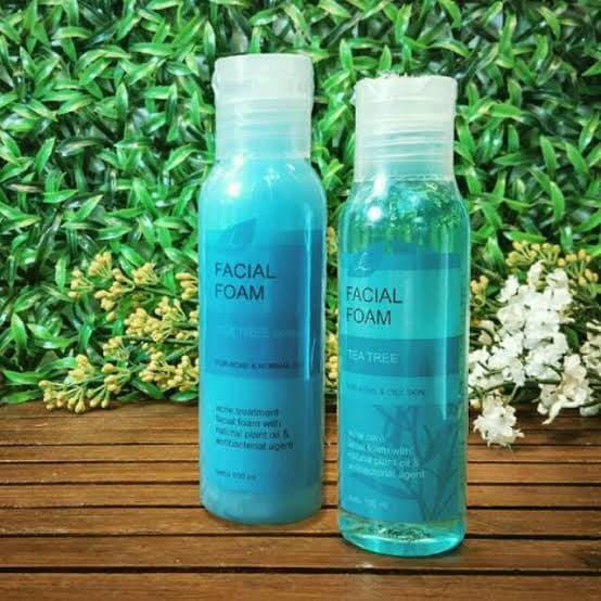 facial foam tea tree larissa