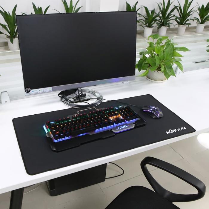Gambar Mousepad Polos Murah Gaming Mouse Pad XL Desk Mat Polos 300 x 800 mm - Polos dari Kalang Toserba undefined Tokopedia
