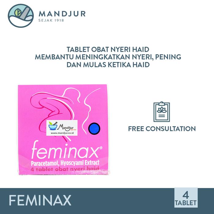 Jual Feminax Meredakan Nyeri Haid Mengurangi Pusing Dan Mulas Jakarta Pusat Mandjur Tokopedia