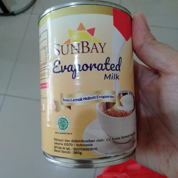 Jual Susu Evaporasi Evaporated Milk Merk Sunbay Jakarta Barat Pernak Pernik 88 Tokopedia
