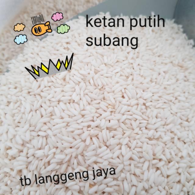 Jual Beras Ketan Putih Ketan Lokal Ketan Paris Thailand 1kg Repack Murah Kota Surabaya Tutuknikmah Shoope 