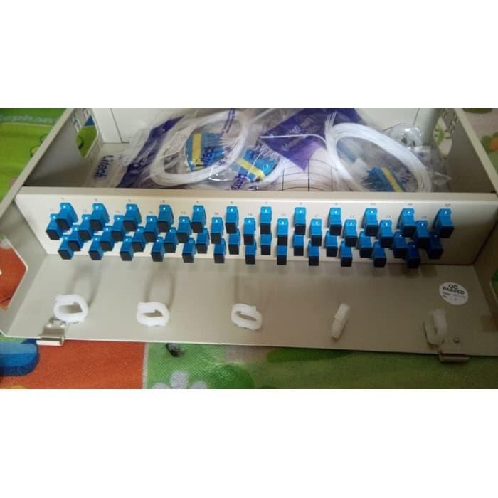 Jual Litech OTB 48 Core (Rack Mounted) include pigtail FC/PC & SC/PC ...