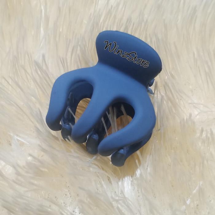 Gambar Jepit Rambut Jedai Bangkok Doff 3 cm - Blue Doff dari Winz Store Tokopedia undefined Tokopedia