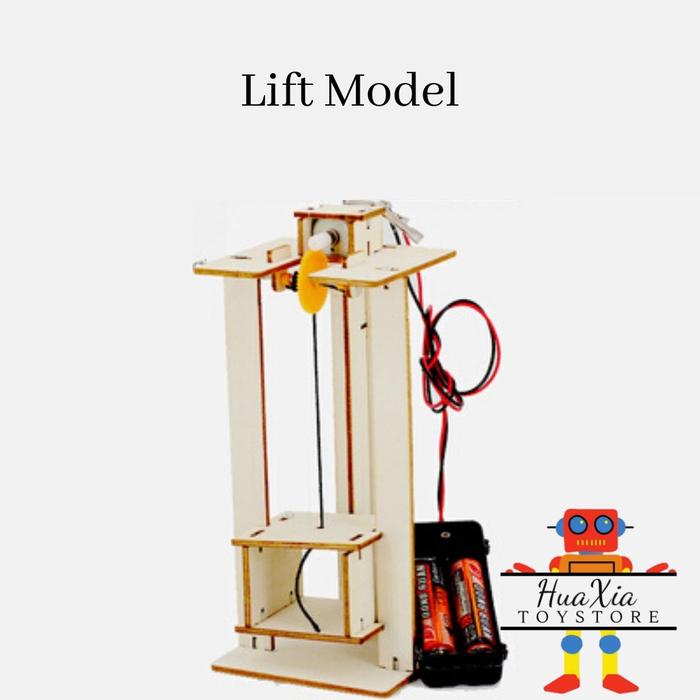 Gambar (DIY) Mainan Edukasi Percobaan Sains Rakit Sendiri - Lift Model dari HuaXia Chinese Bookstore undefined Tokopedia