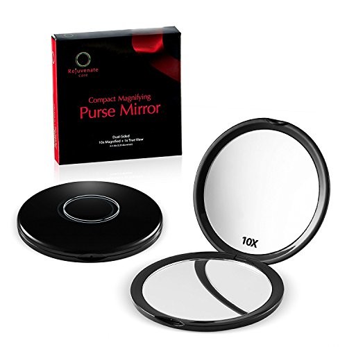 Jual Compact Mirror 10x Magnifying Makeup Perfect For Travel Purse 2 Jakarta Utara Exborders Tokopedia Jual Compact Mirror 10x Magnifying, Travel Magnifying Mirror X 10