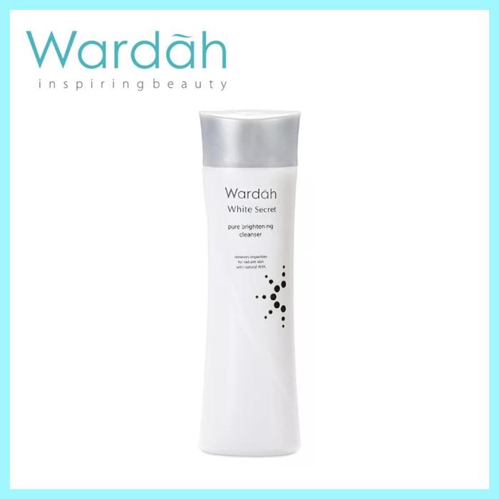 wardah cleanser white secret
