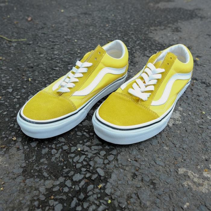 Vans on sale oldskool yellow