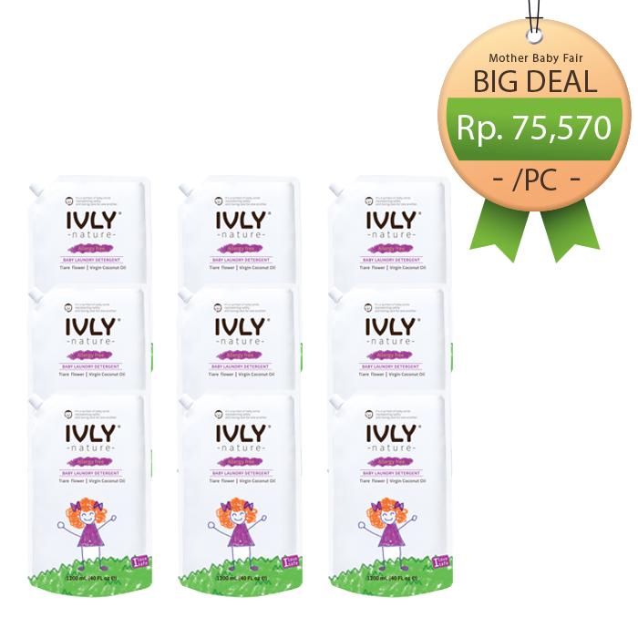 Gambar Set of 9PCS - Detergent / Softener 1200ML - Tiare Flower |VCO - Detergent dari Ivly Nature undefined Tokopedia