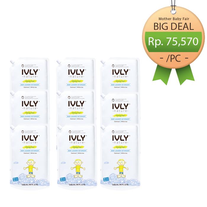 Gambar Set of 9PCS - Detergent / Softener 1200ML - Oatmeal | White Tea - Detergent dari Ivly Nature undefined Tokopedia