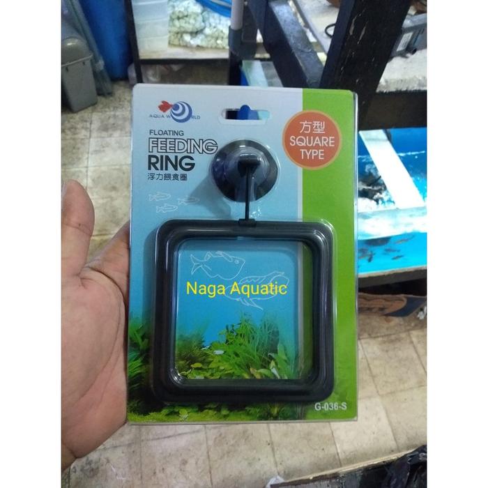 Gambar Ring Feeding untuk tempat pelet ikan dari Naga Aquatics undefined Tokopedia