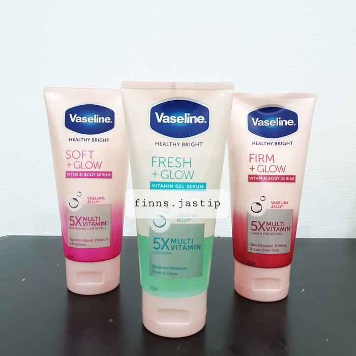 vaseline fresh glow gel serum