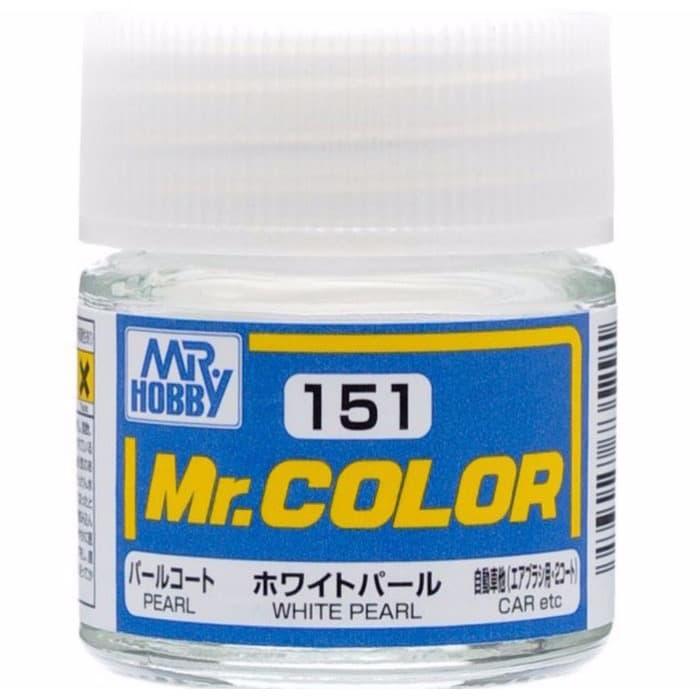 Gambar Mr Color C151 White Pearl - Mr Hobby Gundam Model Kit Airbrush C 151 dari redbox corner undefined Tokopedia