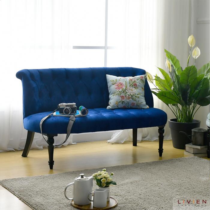 Gambar Sofa-Sofa Ruang Tamu-Sofa Minimalis-Jessie-Livien Furniture-Sofa Murah - Biru dari rinie furniture undefined Tokopedia
