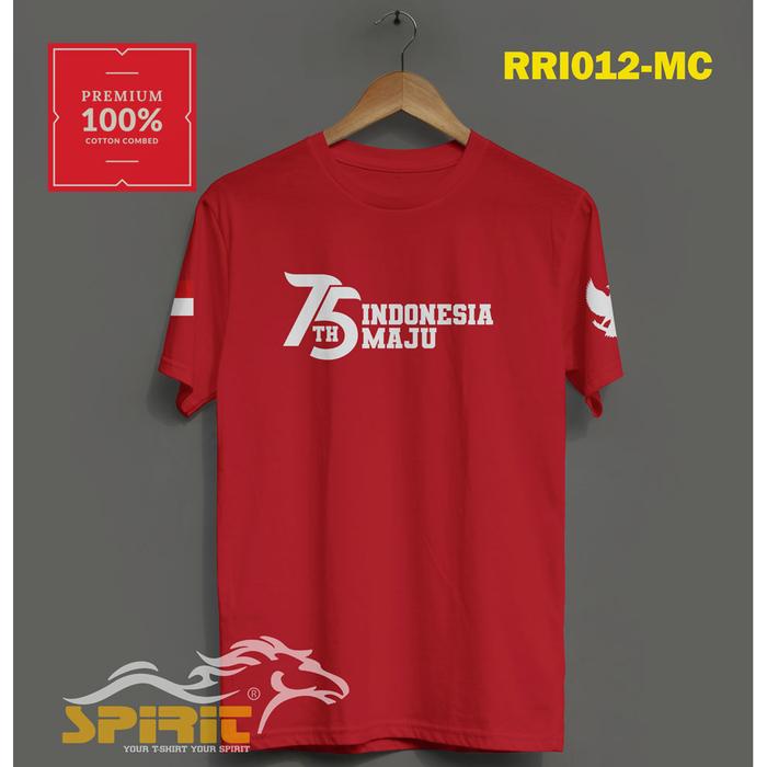 Jual Kaos 17 Agustusan 2020 Terbaru Tshirt Hut Ri Ke 75 Terbaru L Kab Sleman Hr T Shirt Tokopedia