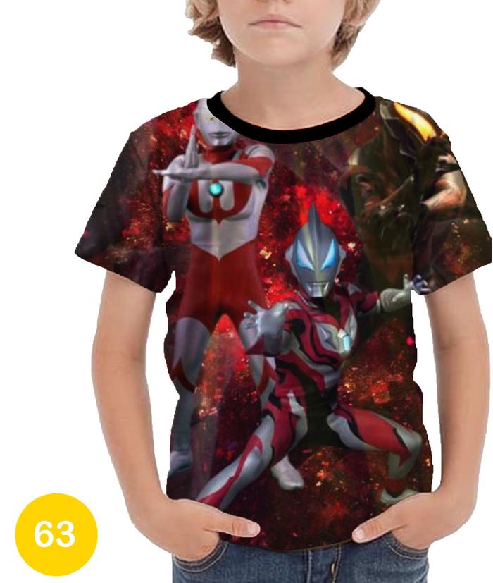 Gambar Kaos Ultraman Kartun Printing 3D Anak #63 - No.0 (0-1 thn) dari Kaos Printing Store_NEW undefined Tokopedia