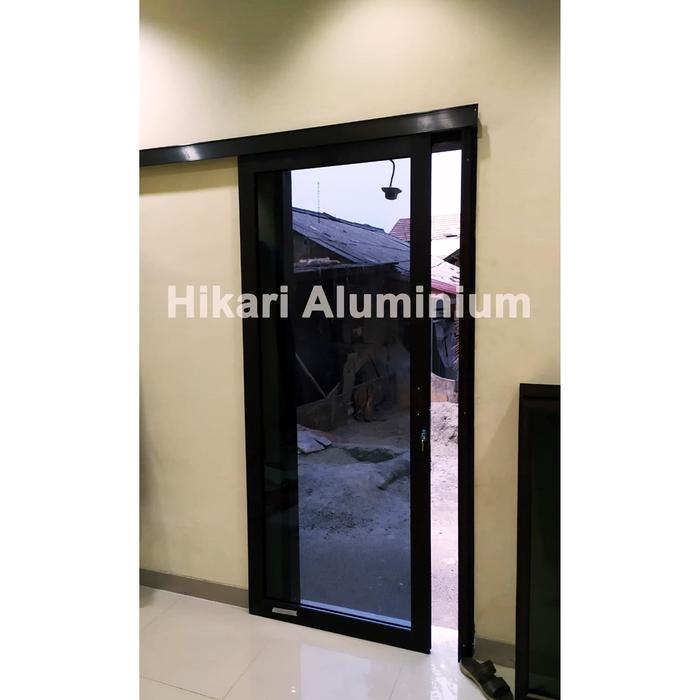 Jual Pintu Geser Pintu Sliding Sliding Door Aluminium Kota Bekasi Hikari Aluminiumm Tokopedia