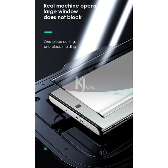 Gambar BENKS CURVE 3D Tempered Glass Note 10 Note 10+ PLUS Fingerprint Works - Note 10 dari KJ One undefined Tokopedia