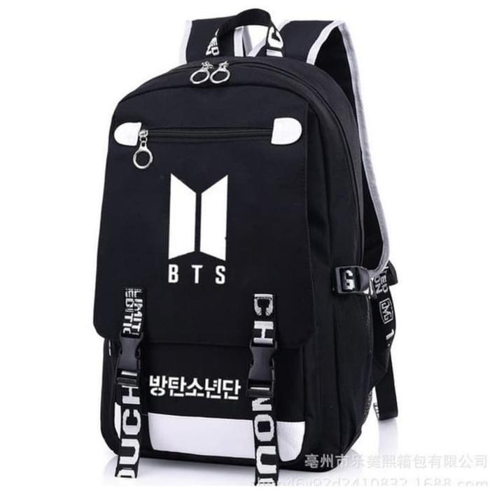 Backpack Mochila De Bts Amazon Tas Sekolah Bag Sekolah Bts Bag - Main Image