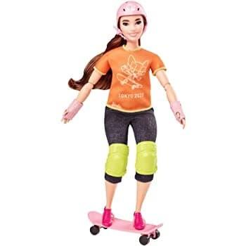 Gambar Barbie Olympic Games Tokyo 2020 Skateboarder Doll - boneka dari AyuDimas undefined Tokopedia