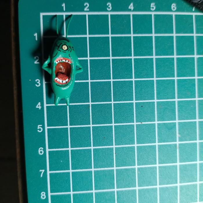 Gambar Figure Plankton Custom Rare - Menjerit dari ASA DuaRatus undefined Tokopedia
