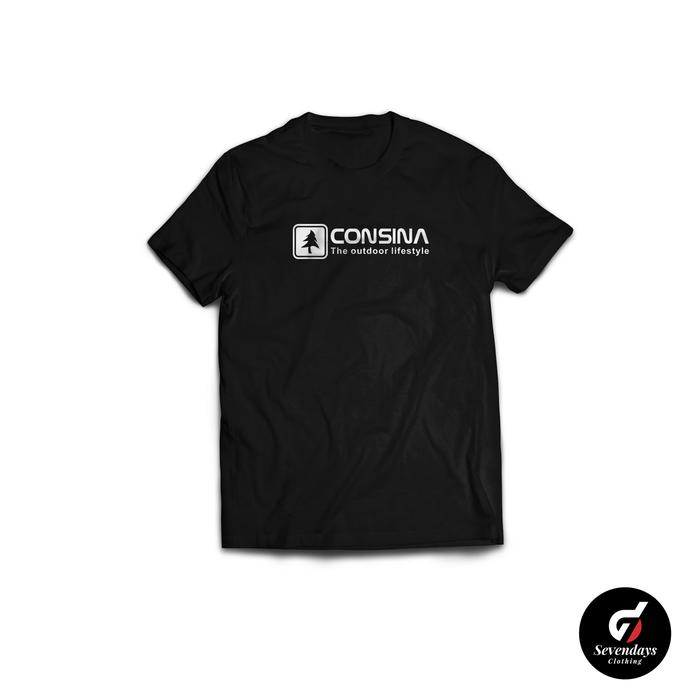 Gambar Kaos DESIGN LOGO CONSINA 1 BAJU DISTRO SEVENDAYS - Hitam, S dari Sevendaysid undefined Tokopedia