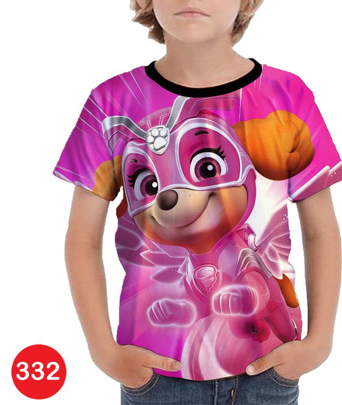 Gambar Kaos PAW Patrol 3D Kartun Printing 3D Anak Cowo #332 - No.0 (0-1 thn) dari Kaos Printing Store_NEW undefined Tokopedia