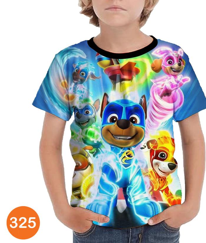 Gambar Kaos PAW Patrol 3D Kartun Printing 3D Anak Cowo #325 - No.0 (0-1 thn) dari Kaos Printing Store_NEW undefined Tokopedia