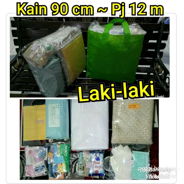 Jual Kain Kafan Dgn Perlengkapan Jenazah Lengkap 1 Set Kota Bandung Ppjbandung Tokopedia