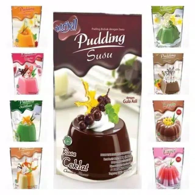 Gambar Nutrijell puding susu all varian dari KIMAYSTORE undefined Tokopedia