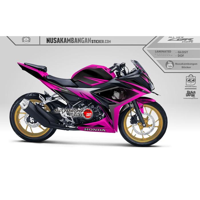 Gambar Decal Sticker Honda CBR 150 R All New Uchiha pink dari Nusakambangan Sticker01 undefined Tokopedia