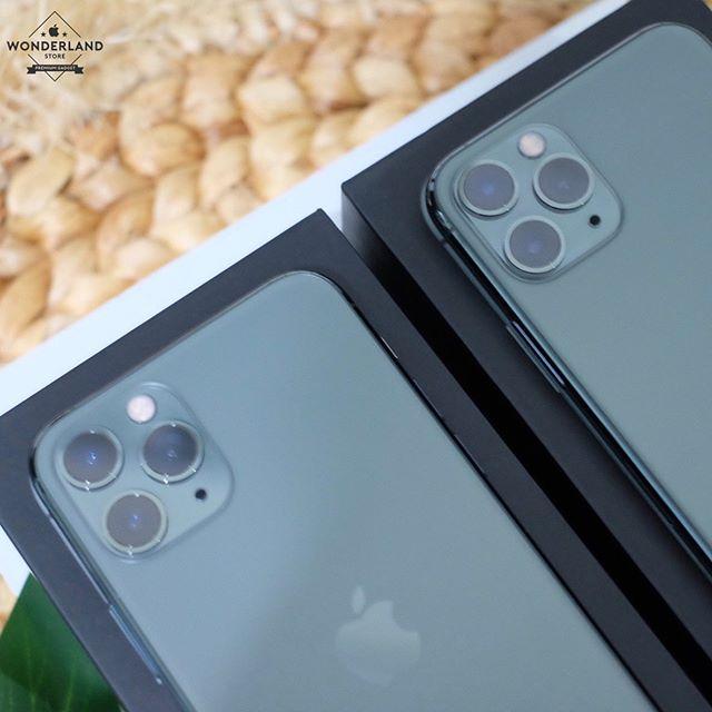 Gambar Second iPhone 11 Pro Max 256GB Nano+eSim, Fullset Original, Mulus - Midnight Green dari Wonderland Store undefined Tokopedia