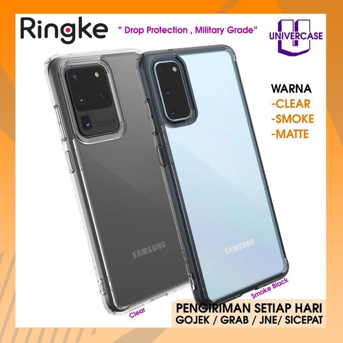 Ringke Fusion Case Samsung Galaxy S20 Ultra S20 Plus S20 Casing S20,  Clear