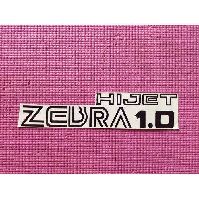 Gambar Stiker HIJET ZEBRA 1.0 dari Toko Maymay undefined Tokopedia