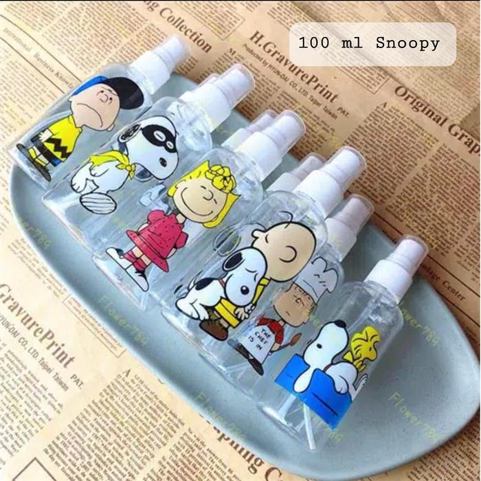 Gambar Botol Spray 100ml - Snoopy dari Belles Choice undefined Tokopedia