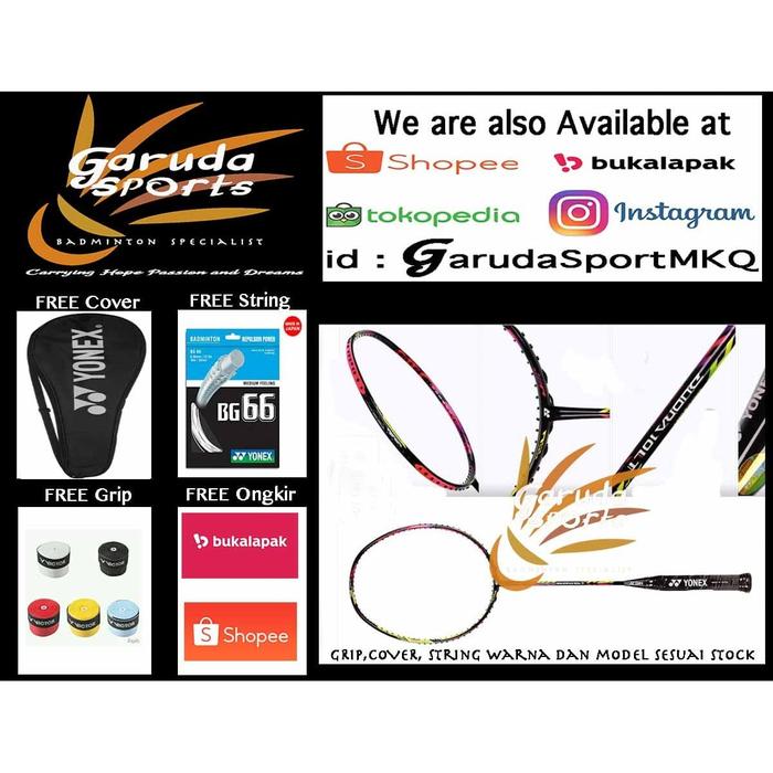 Gambar Raket Badminton Yonex Duora 10 LT raket Yonex Duora 10LT dari garudaSportMKQ undefined Tokopedia