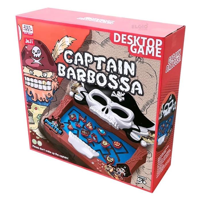 Gambar Captain Barbossa Board Game Family Game / Permainan Puzzle Bajak Laut dari ELGIO TOYS undefined Tokopedia