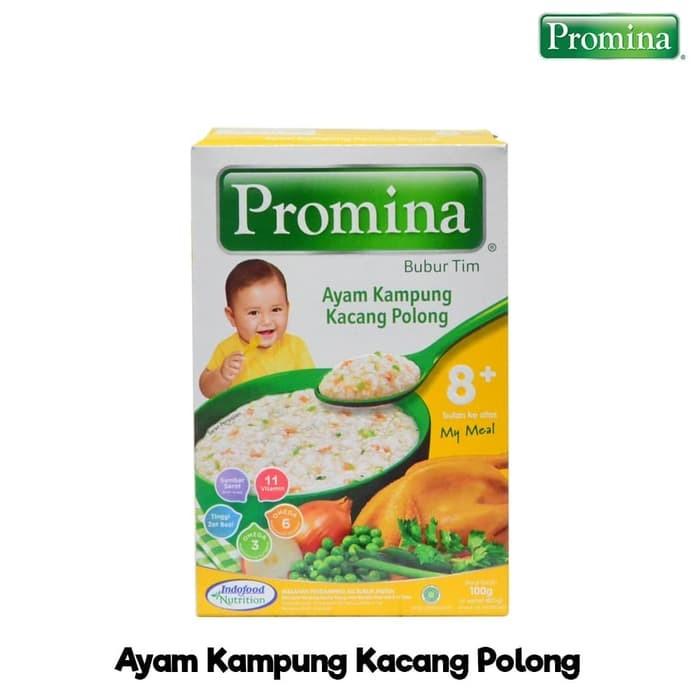Gambar Promina Bubur Bayi Tim Ayam Kampung Kacang Polong 100gr dari TOKO MURSALIM undefined Tokopedia