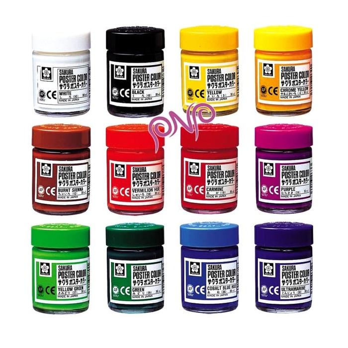 Jual Promo Stock Terbatas Sakura Poster Color Cat Poster Sakura 15ml Kota Bandung Pramana Nenggala Prima Tokopedia