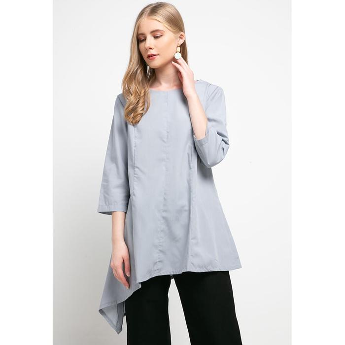 Gambar LLACES Clothing - Tunic Wanita - Young Tunic - Grey - S dari LLACES Clothing undefined Tokopedia