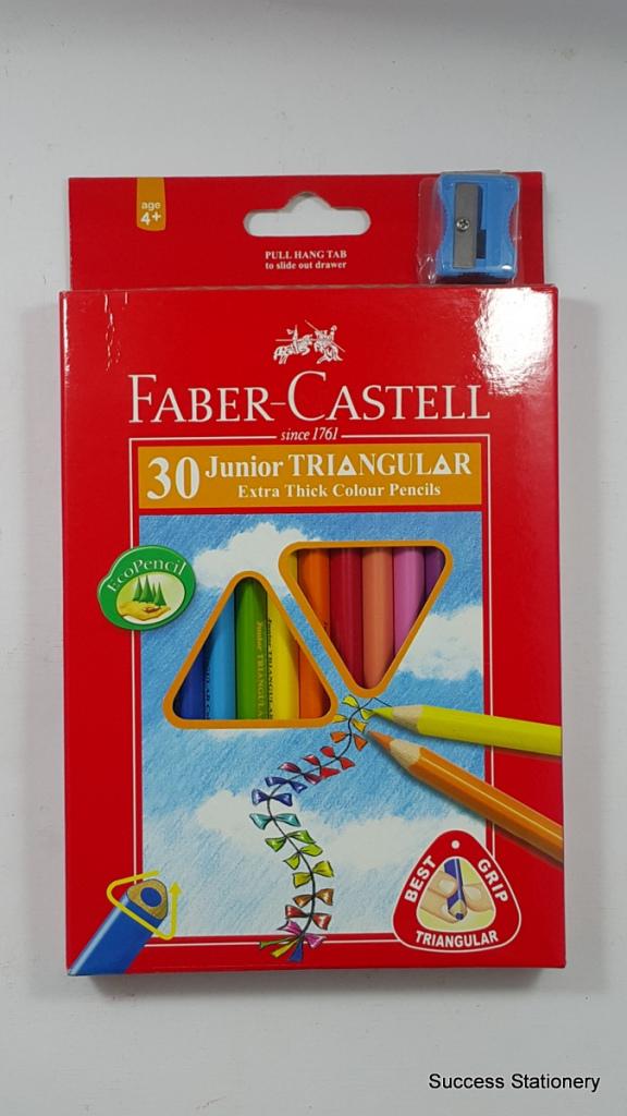 Gambar FABER PENCIL GRIP JUNIOR 116538 30, 30W dari Success Stationery Puri Indah undefined Tokopedia